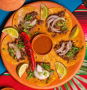 Tacos de Suadero — slow-cooked beef brisket in corn tortilla