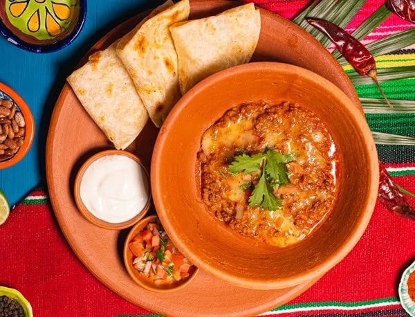 Choriqueso at Danzante Mexican Restaurant Bangkok