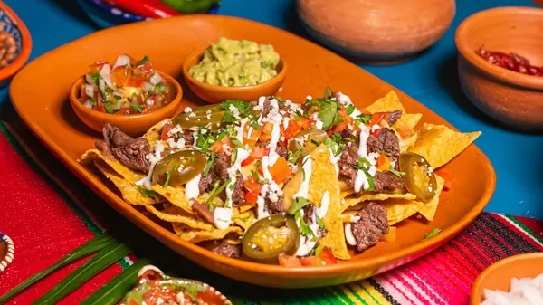 Nachos at Danzante Mexican Restaurant Bangkok