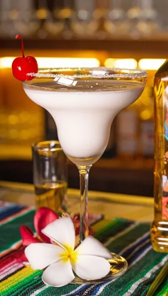 Coconut Margarita at Danzante Mexican Restaurant Bangkok
