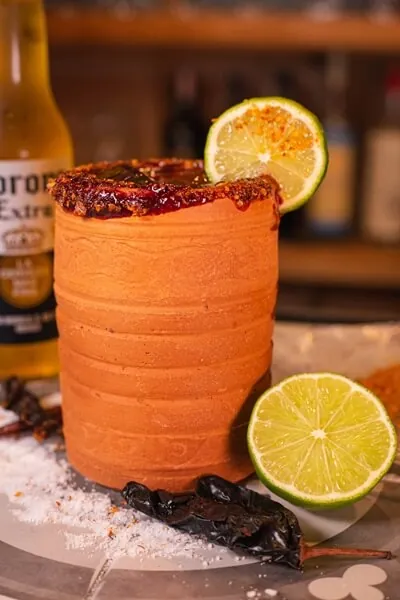 Michelada at Danzante Mexican Restaurant Bangkok