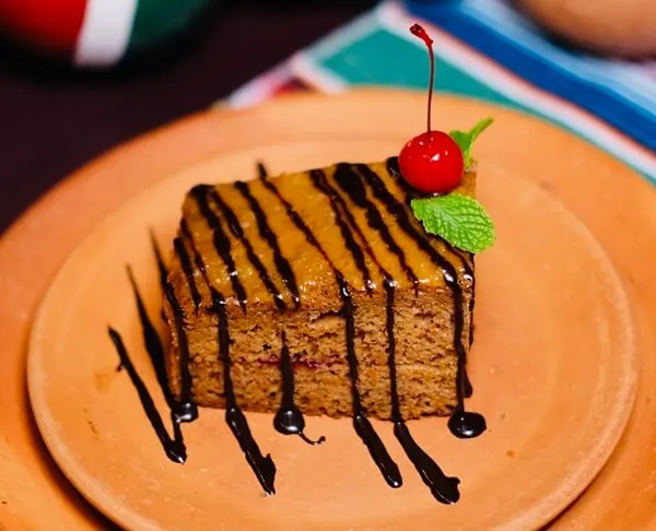 Pastel de Zanahoria at Danzante Mexican Restaurant Bangkok