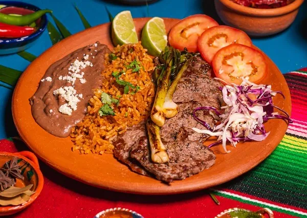 Carne Asada at Danzante Mexican Restaurant Bangkok