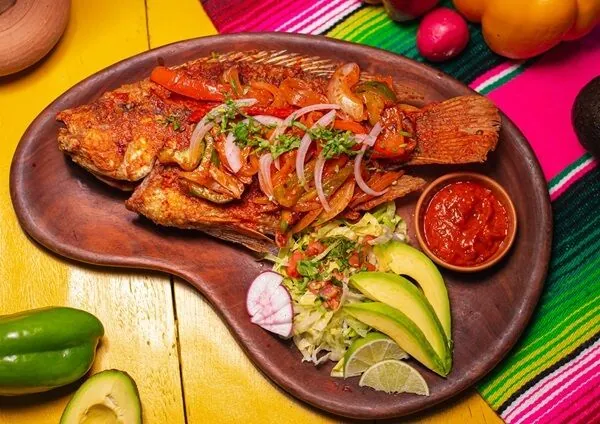 Pescado Frito at Danzante Mexican Restaurant Bangkok