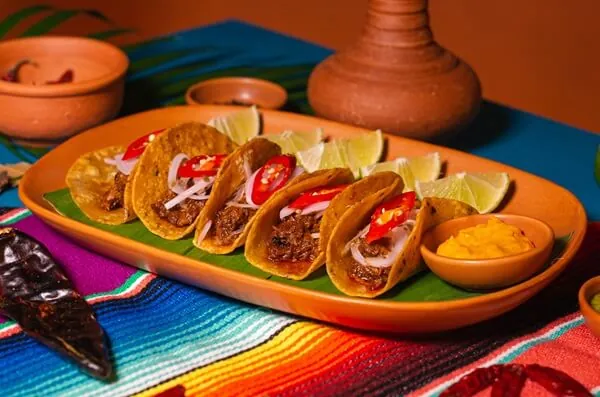 Taco de Pibil at Danzante Mexican Restaurant Bangkok