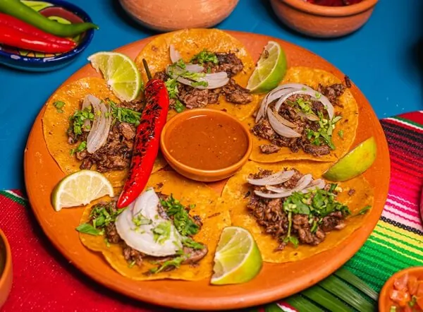 Taco de Suadero at Danzante Mexican Restaurant Bangkok
